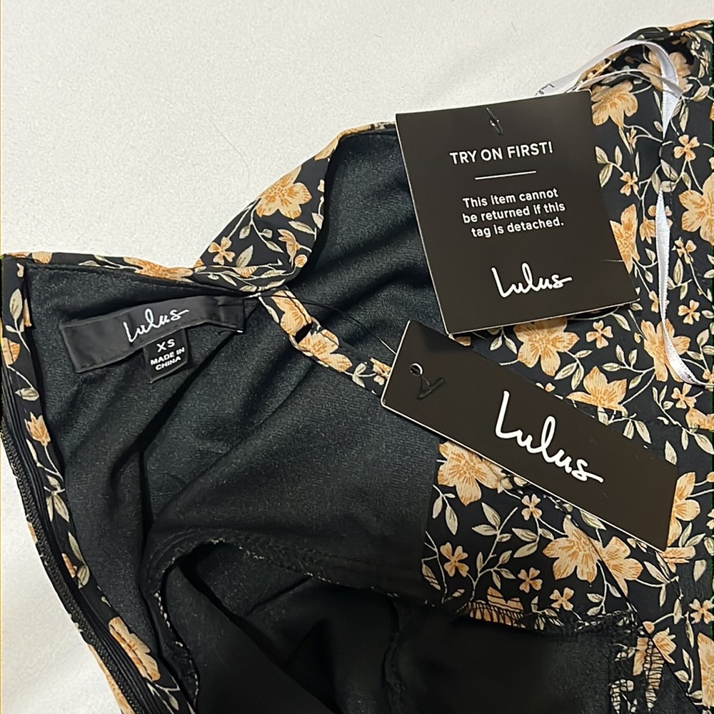 Lulus Floral Dress - Picture 3 of 4